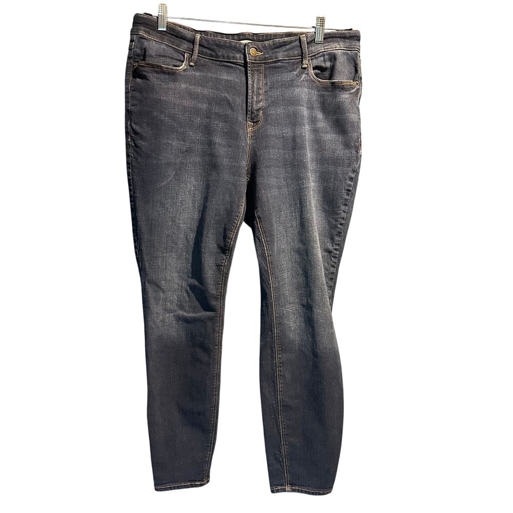 Old Navy Size 20 Rock Star Jeans Super Skinny High Rise Plus Dark Denim Classic